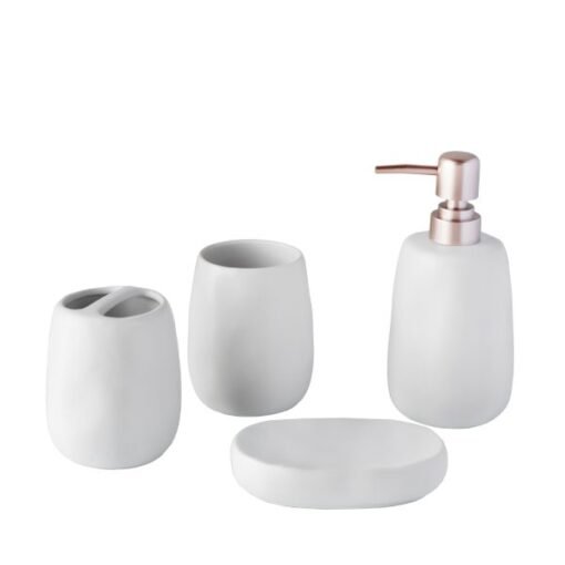4 Pcs Bathroom Accessories Set